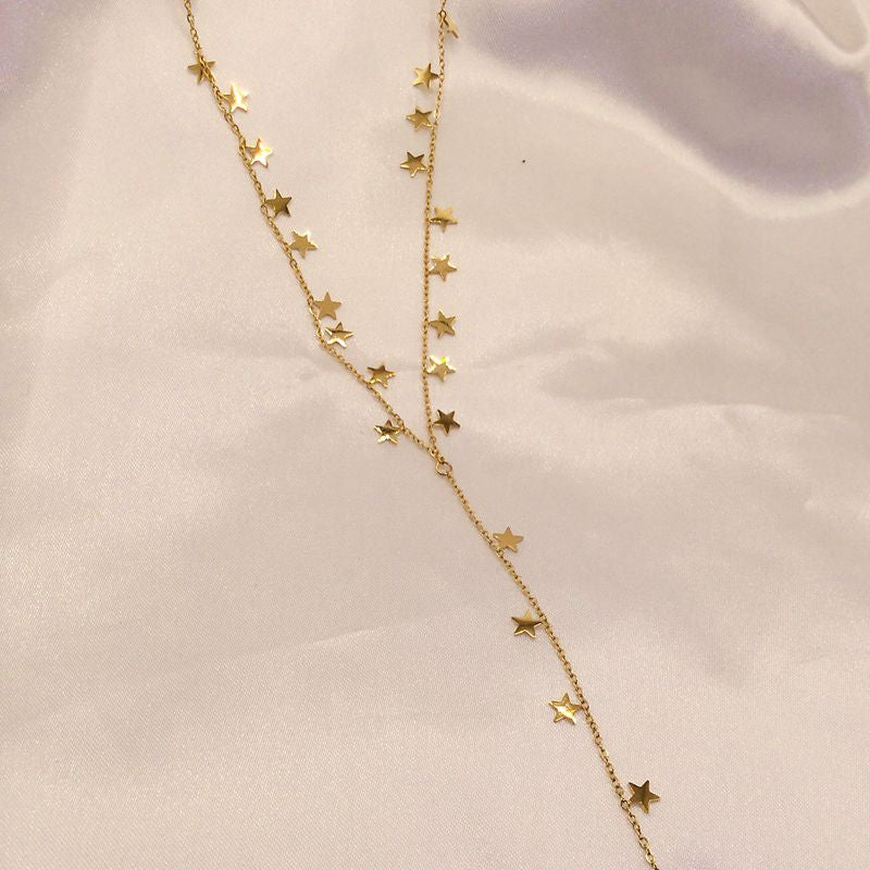 Colier Glitterati placat cu aur de 18K