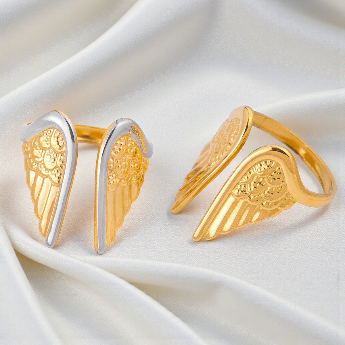 Inel placat cu aur de 18k Glitterati