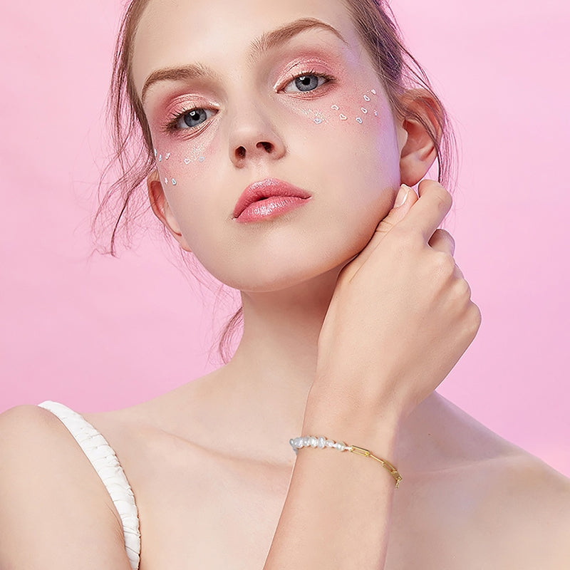 Brățară cu perle naturale de cultură Glitterati