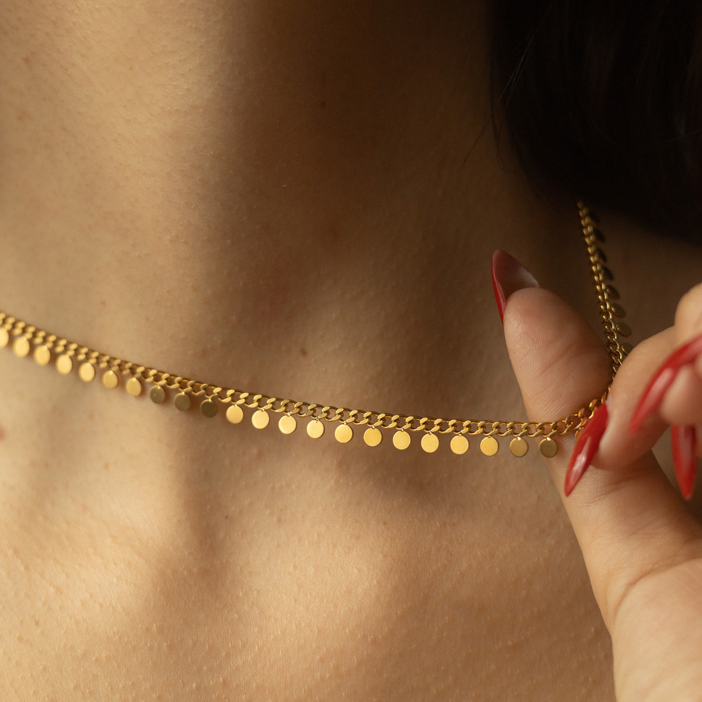 Colier placat cu aur de 18k Glitterati Glory