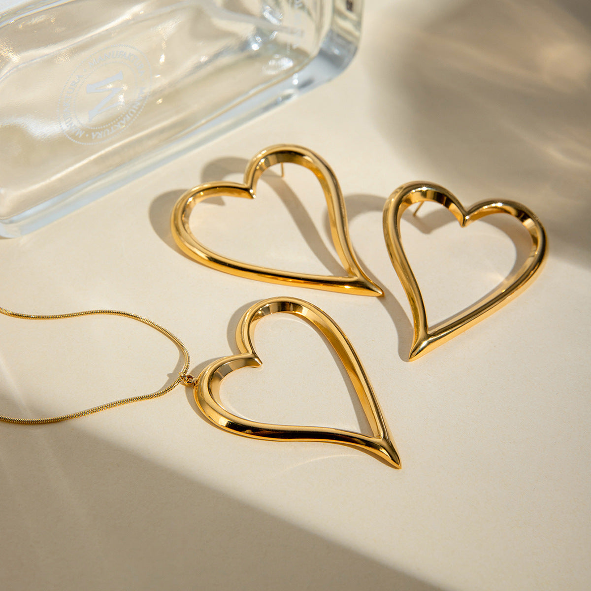 Colier placat cu aur de 18k Glitterati Magnetism
