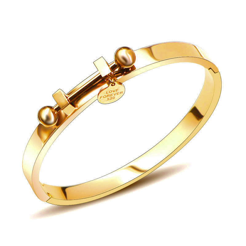 Bratara placata cu aur de 18k Glitterati