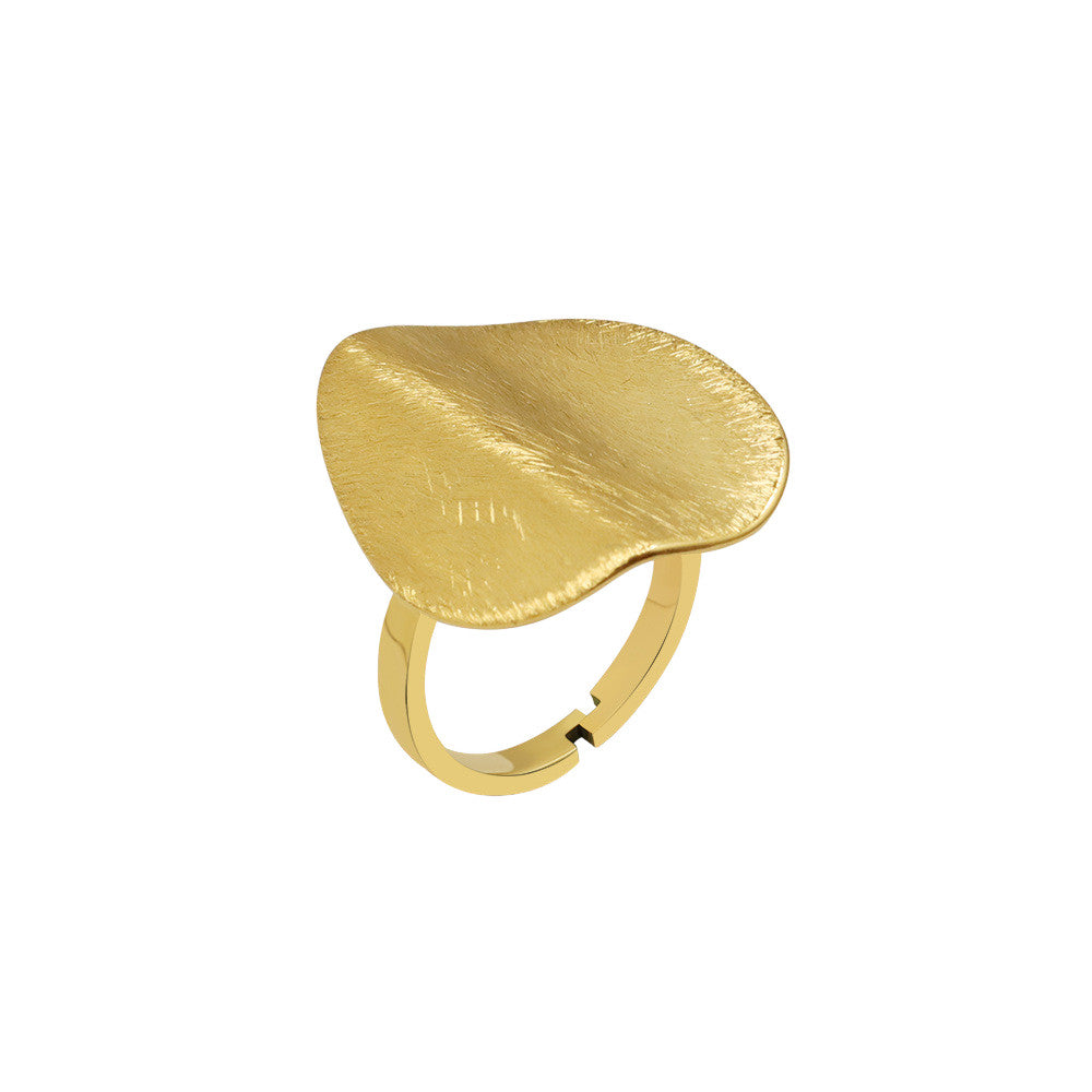 Inel placat cu aur de 18k Glitterati Wind