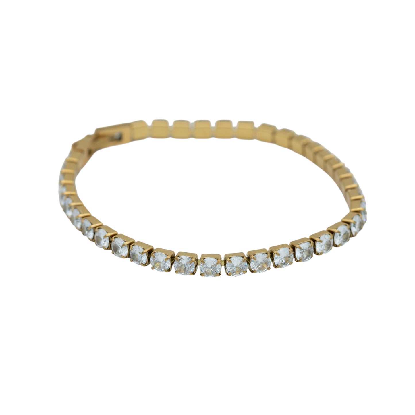 Brățară placată cu aur de 18k Glitterati Murmur - gold 4mm