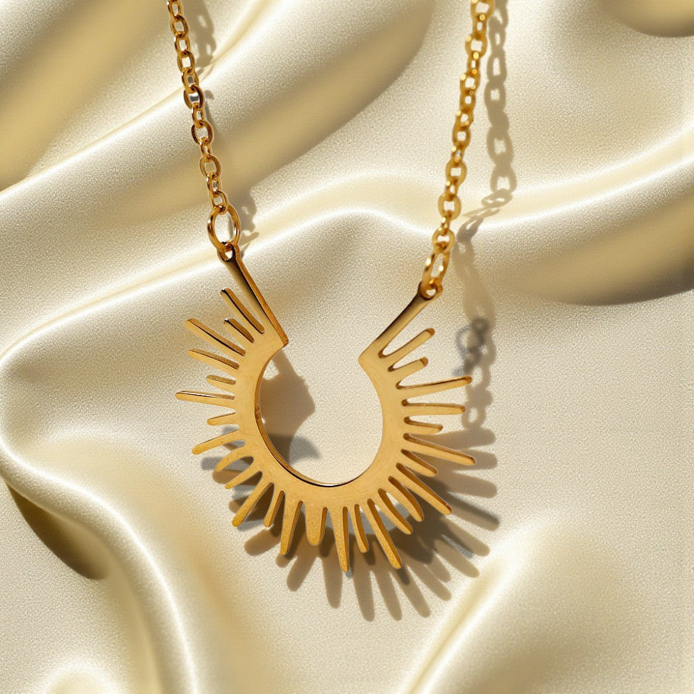 Colier Glitterati RA Gold - placat cu aur de 18k