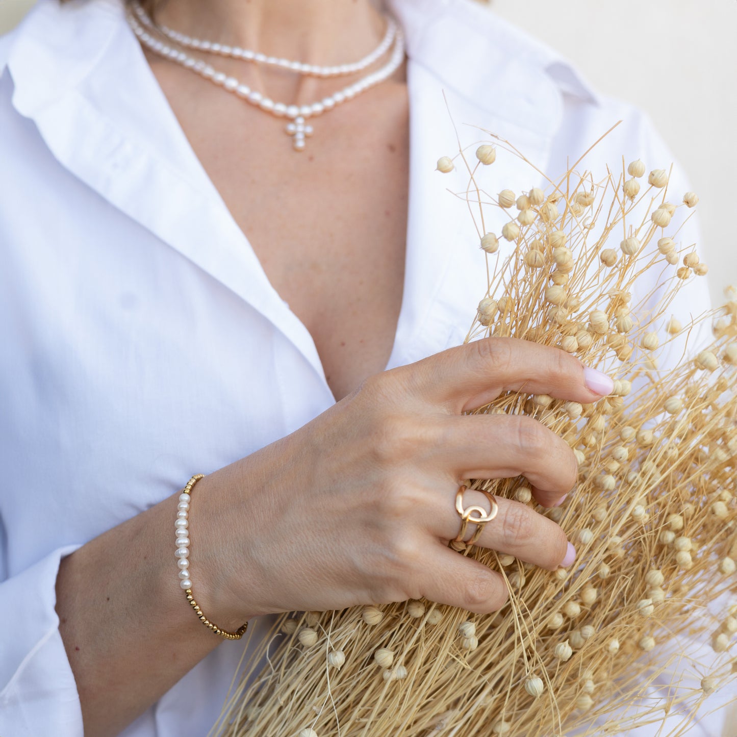 Inel placat cu aur 18k Glitterati Intertwined