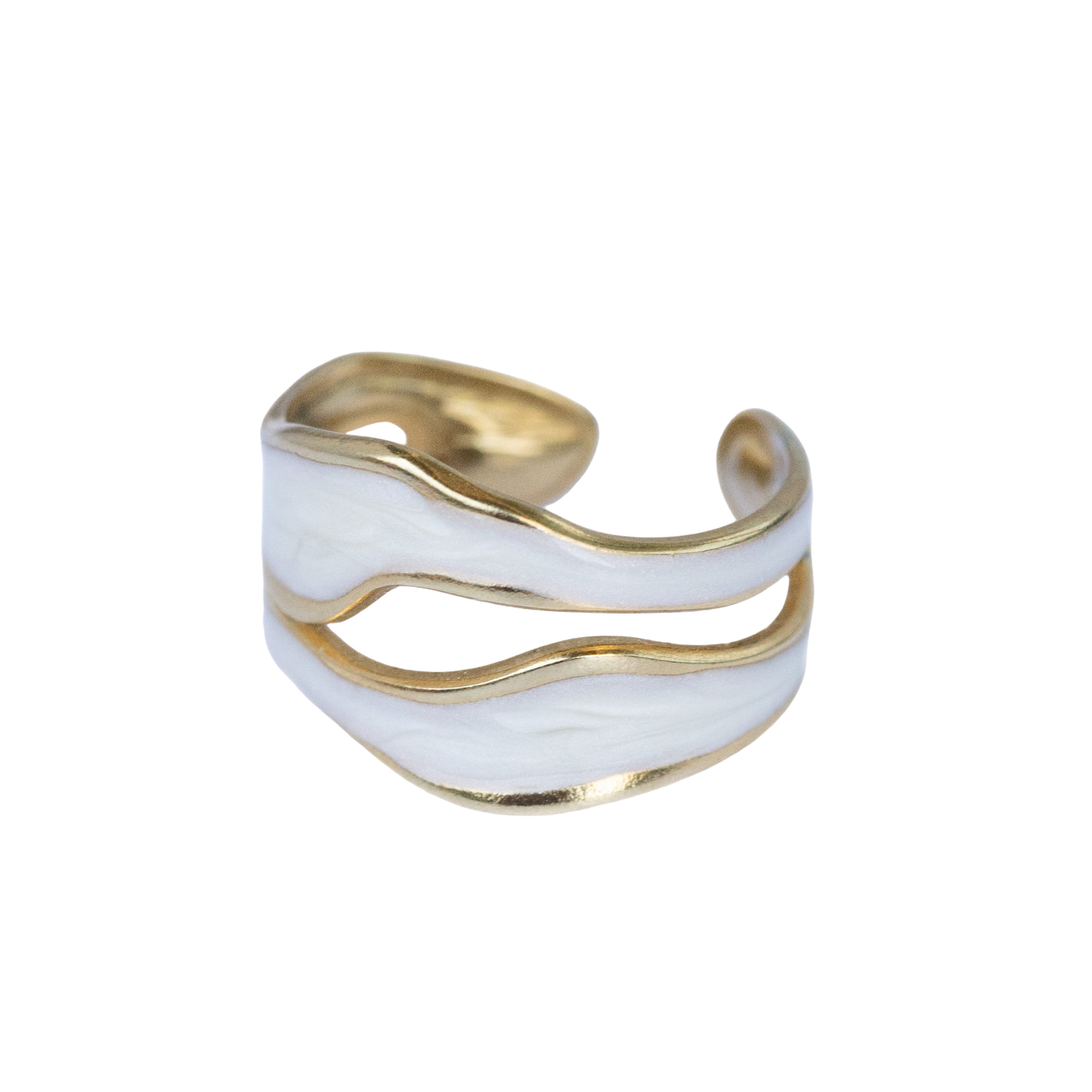 Inel placat cu aur 18k Glitterati Luminescence