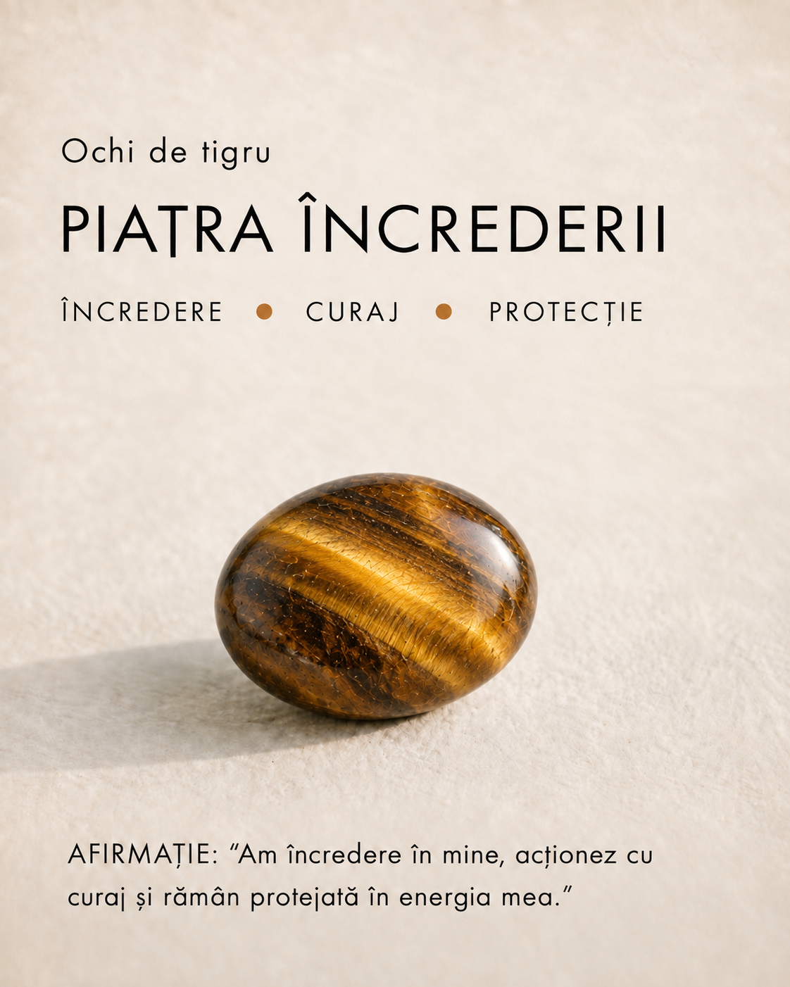 Determination - Inel cu ochi de tigru