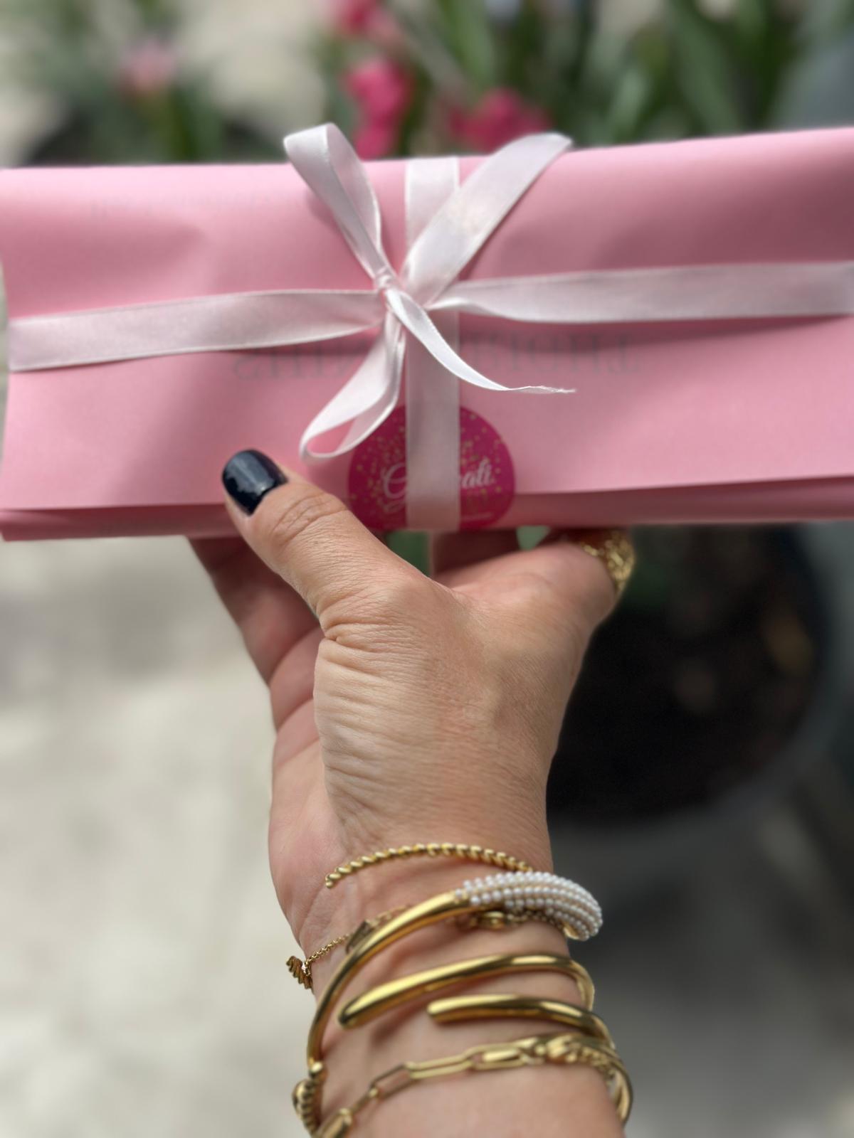Inel placat cu aur de 18k Glitterati Big Love