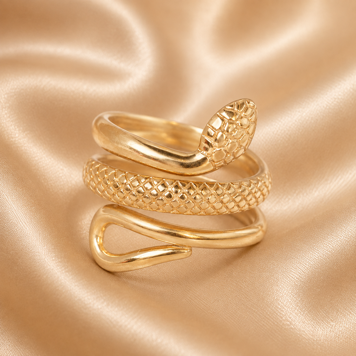 Temptation - inel placat cu aur de 18k