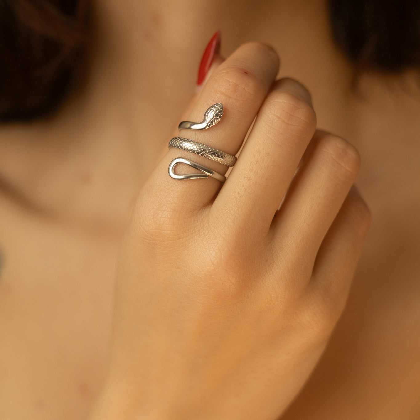 Inel Glitterati Temptation -Silver