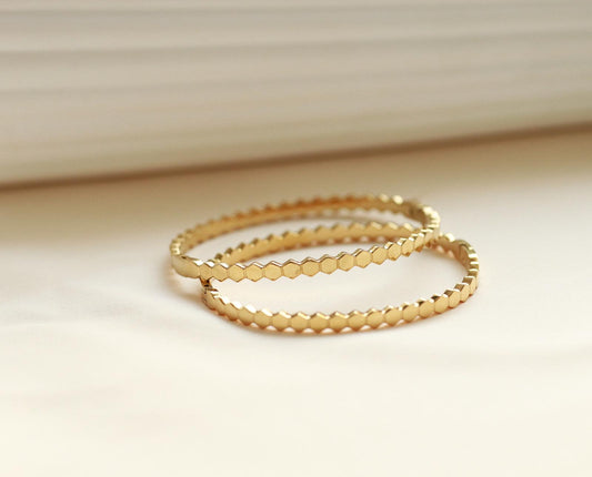 Bratara placata cu aur de 18k Glitterati Luminara