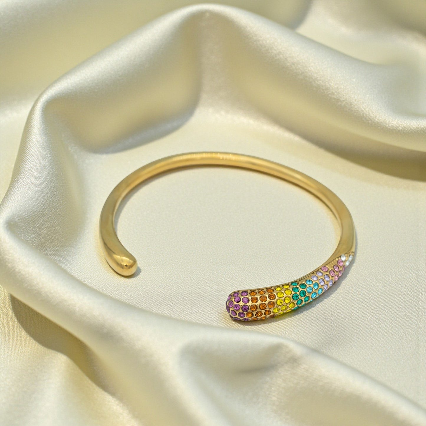 Brățară placată cu aur de 18k Glitterati Prism