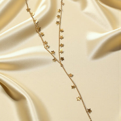 Colier placat cu aur de 18K Glitterati Ascension - gold