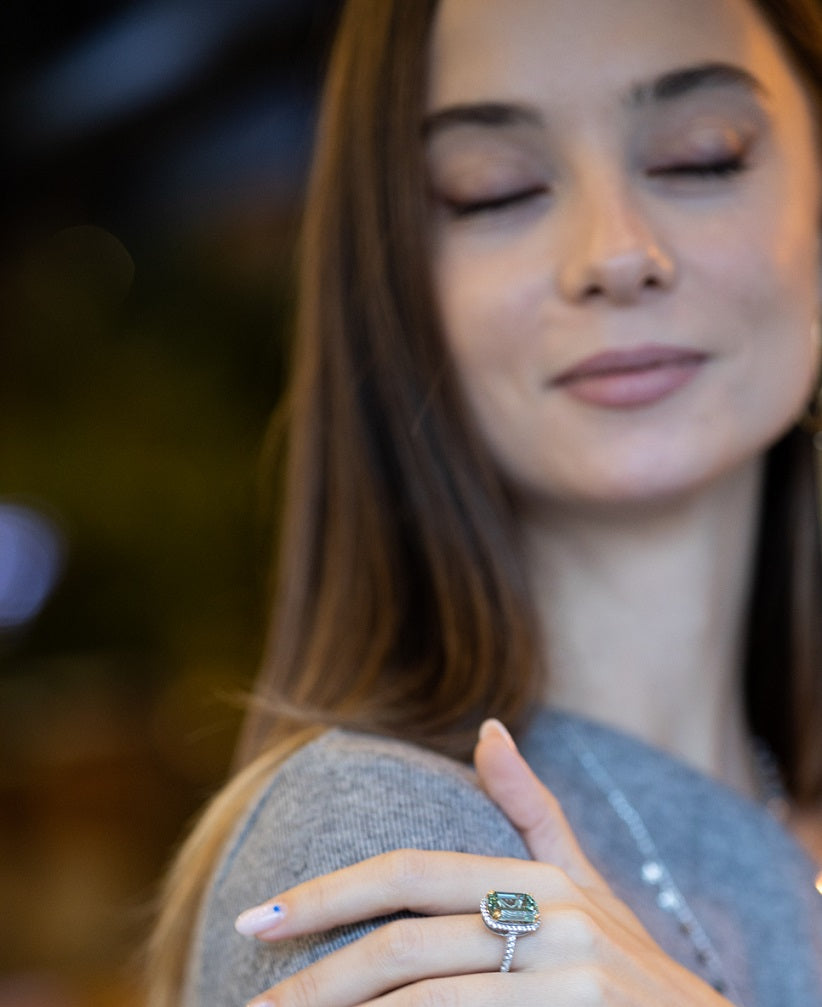 Inel din argint Glitterati