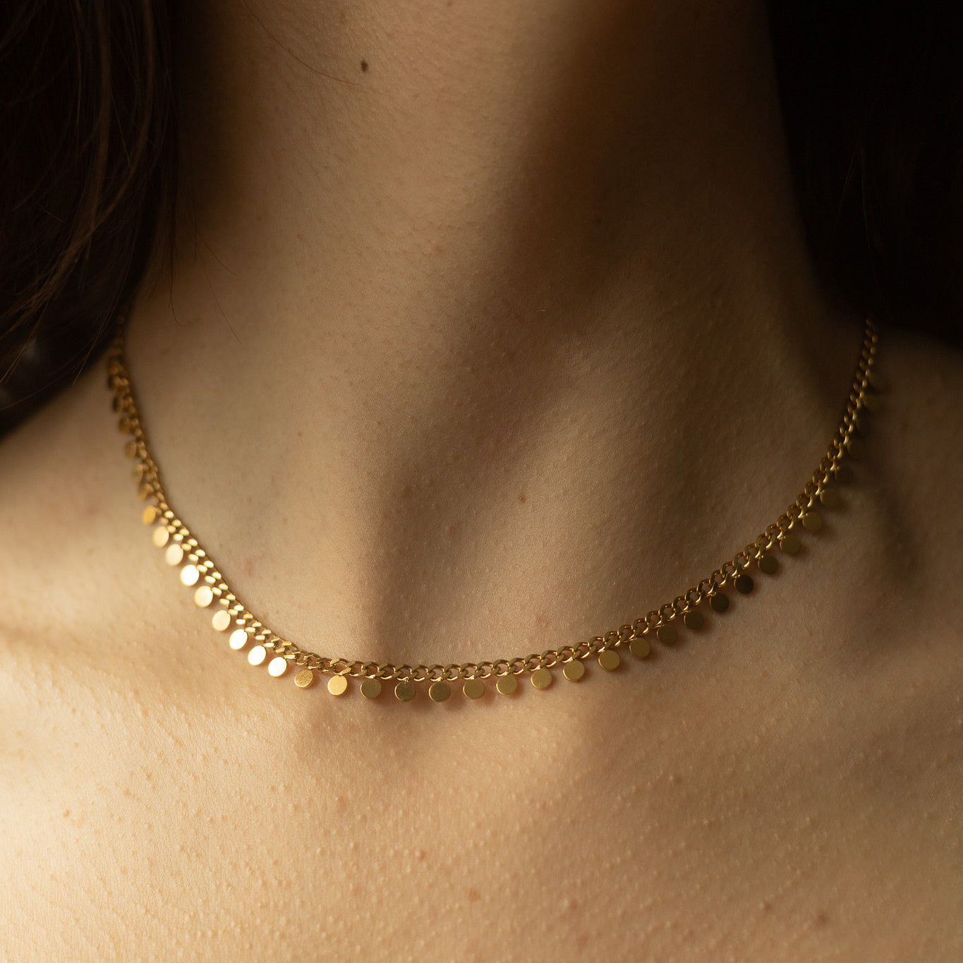 Colier placat cu aur de 18k Glitterati Glory