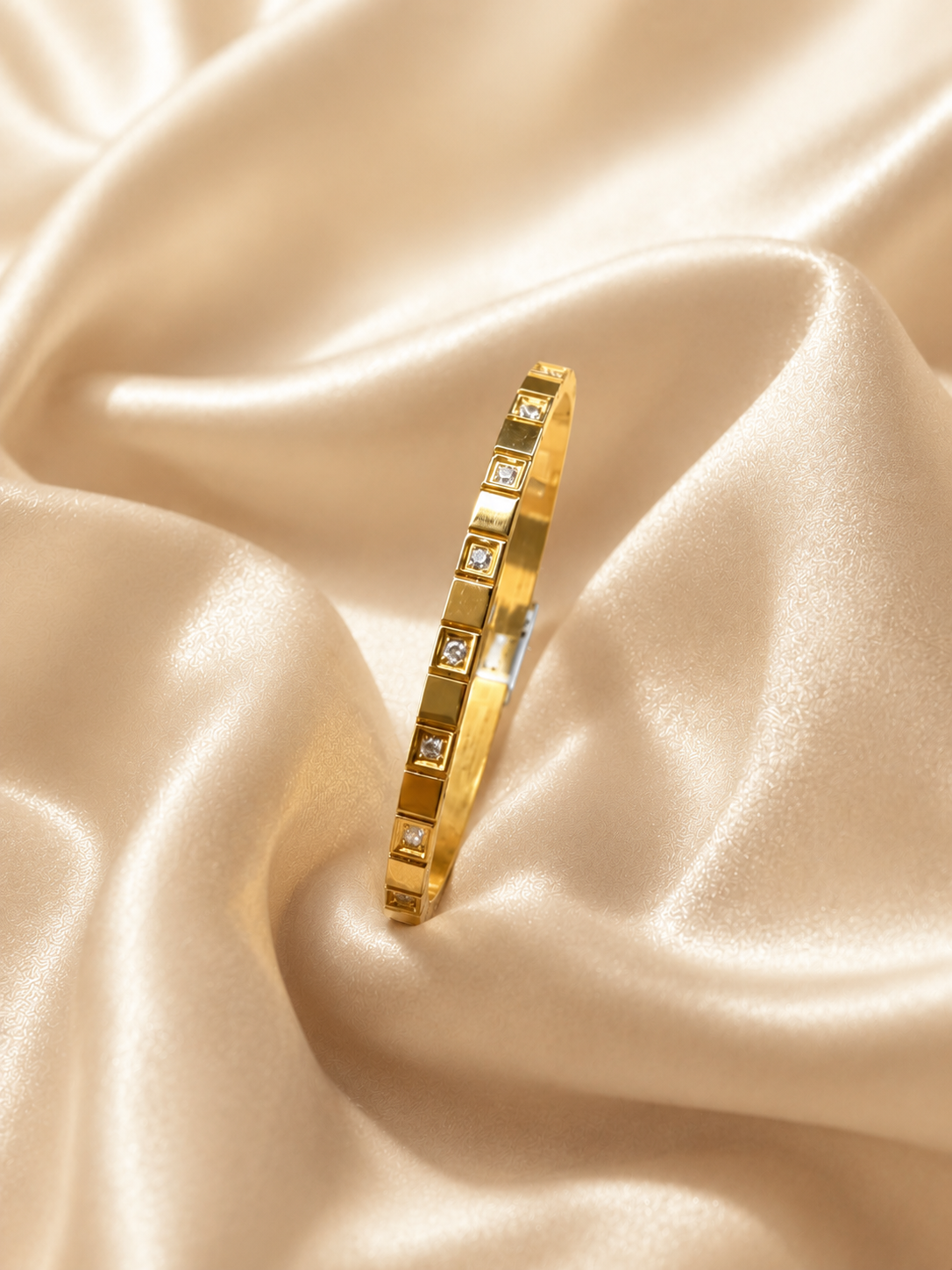 Bratara placata cu aur de 18k Glitterati Glow
