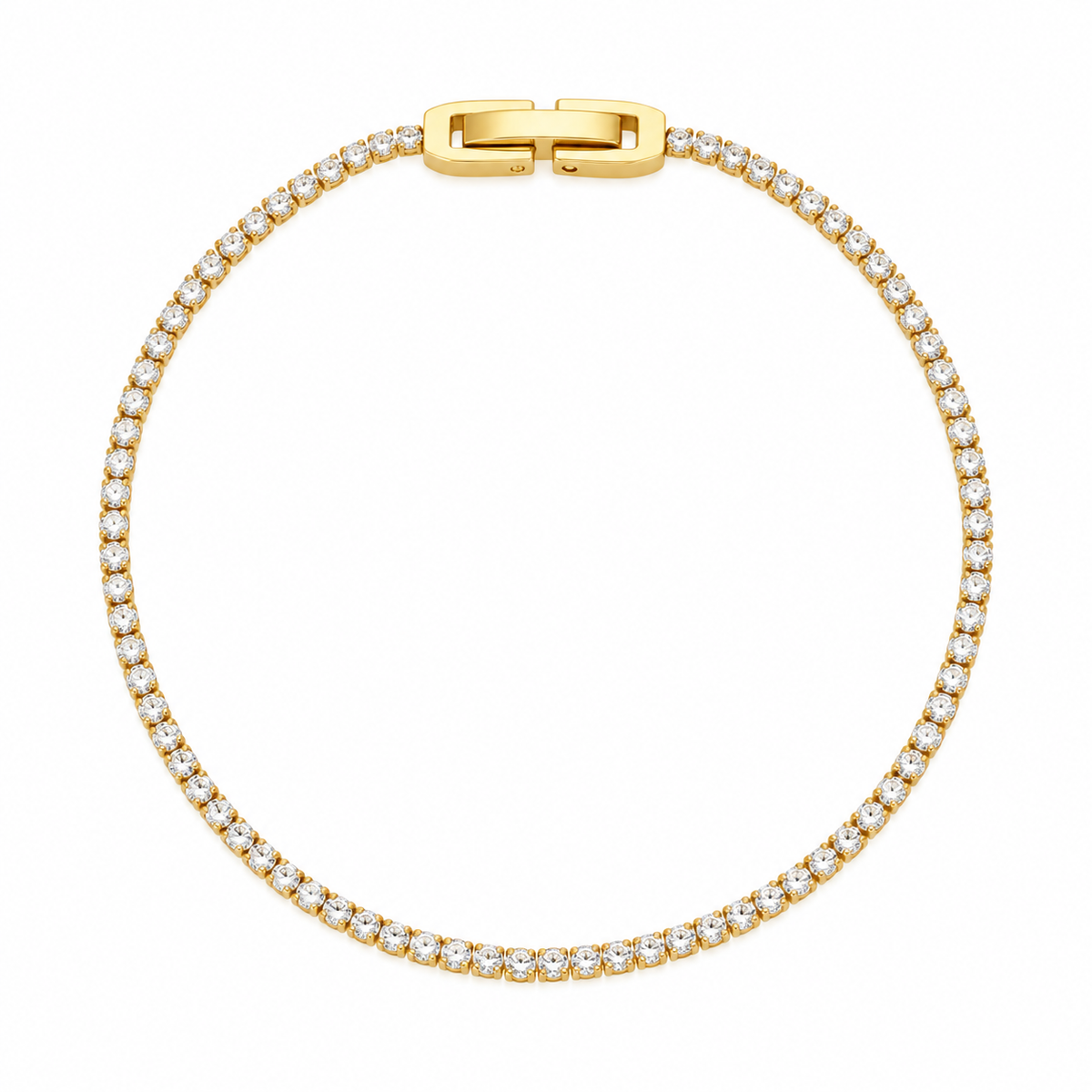 Bratara Glitterati tennis subtire