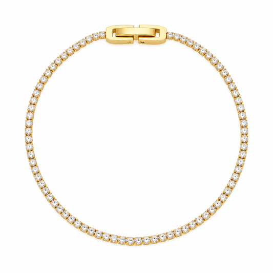 Bratara Glitterati tennis subtire