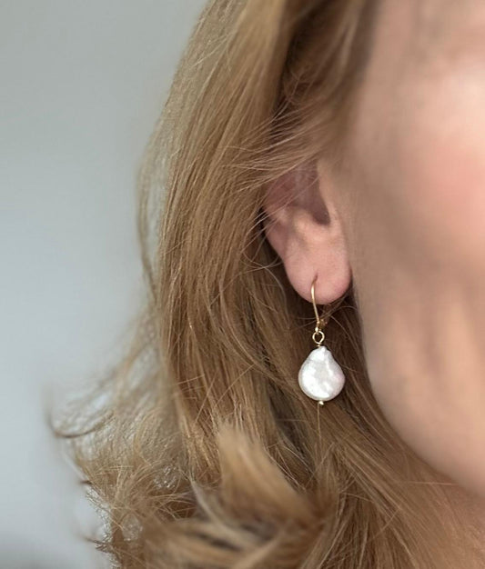 Cercei cu perle de cultura Glitterati Pearl Drop