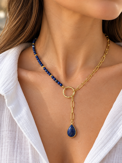 Colier cu lapis lazuli