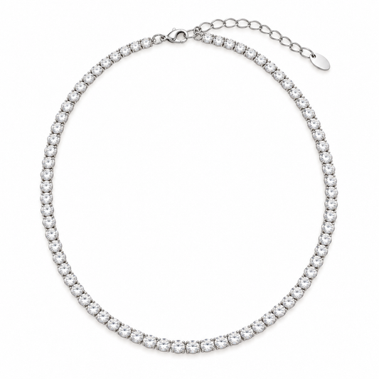 Colier tennis Glitterati Murmur  white