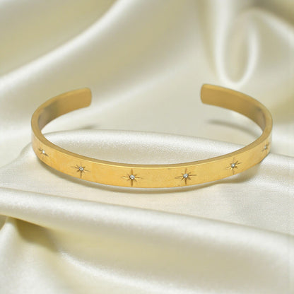 Brățară placată cu aur de 18k Glitterati Glow - gold