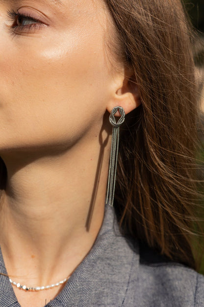 Love knot- cercei lungi