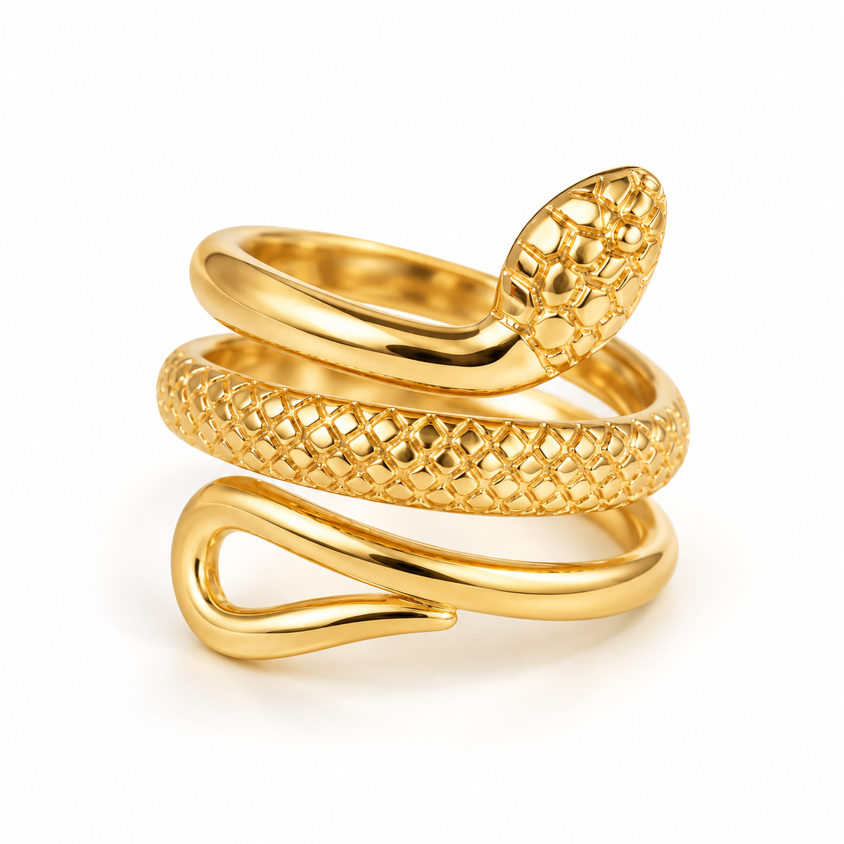 Temptation - inel placat cu aur de 18k