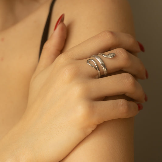 Inel Glitterati Temptation -Silver
