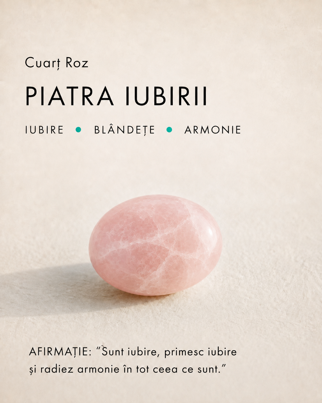 Cercei placati cu aur se 18k cu cuarț roz Glitterati Harmony, din oțel chirurgical