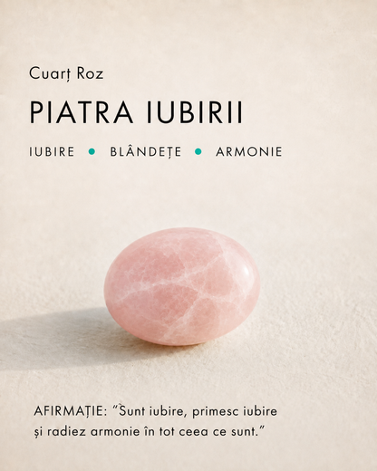 Cercei placati cu aur se 18k cu cuarț roz Glitterati Harmony, din oțel chirurgical