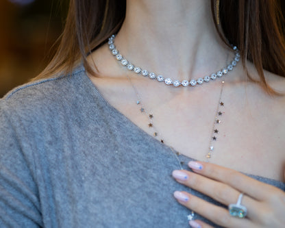 Colier Glitterati Ascension - silver