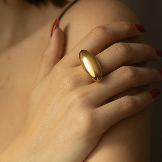 Inel placat cu aur de 18k Glitterati Fierce